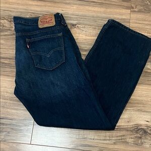 Levi's 569  Men's Deep Indigo Straight Jeans Size 36